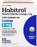 Habitrol 2 mg Original nicotine lozenges, 135 count bottle
