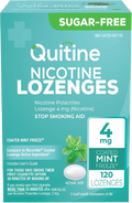 Nicotine Lozenge 4mg Mint, 120 Count
