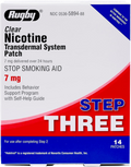 Clear Nicotine Patches 7mg: Quit Smoking Aid Step 3