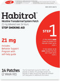 Habitrol Nicotine Patches Step 1, 21 mg, 14 Patches